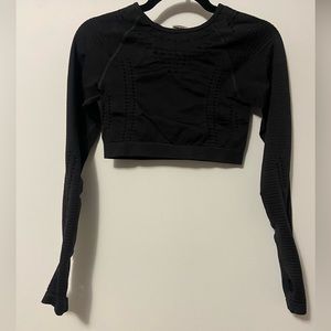 NEW Black Gymshark Crop